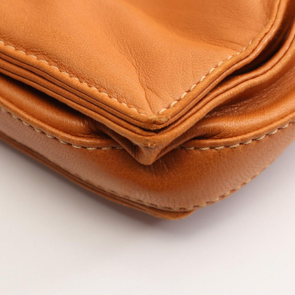 Loewe Shoulder Bag Anagram Brown Leather — view 9