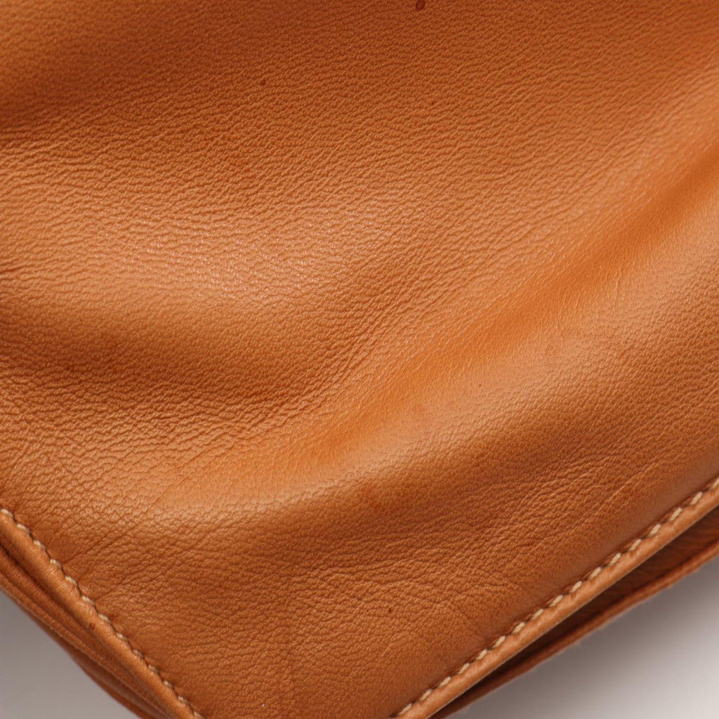 Loewe Shoulder Bag Anagram Brown Leather — view 5