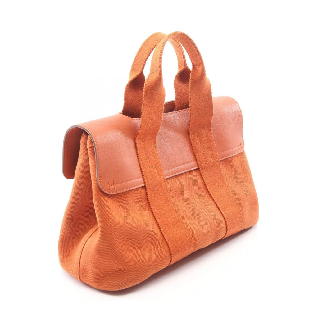 Hermes Handbag Valparaiso PM Potiron Leather Canvas — view 2