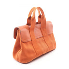Hermes Handbag Valparaiso PM Potiron Leather Canvas — view 2