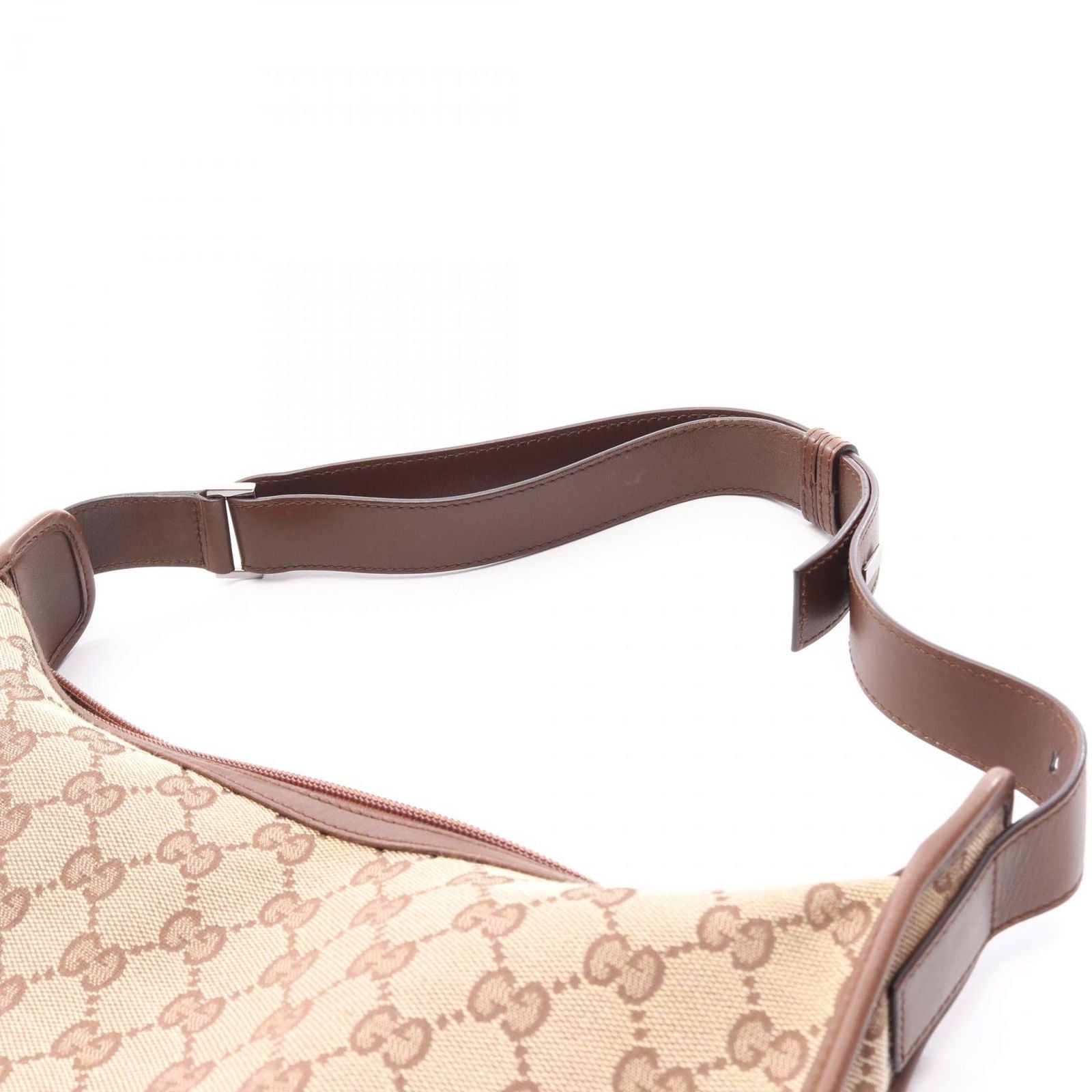 Gucci Shoulder Bag GG Canvas 001 Beige Brown — view 5