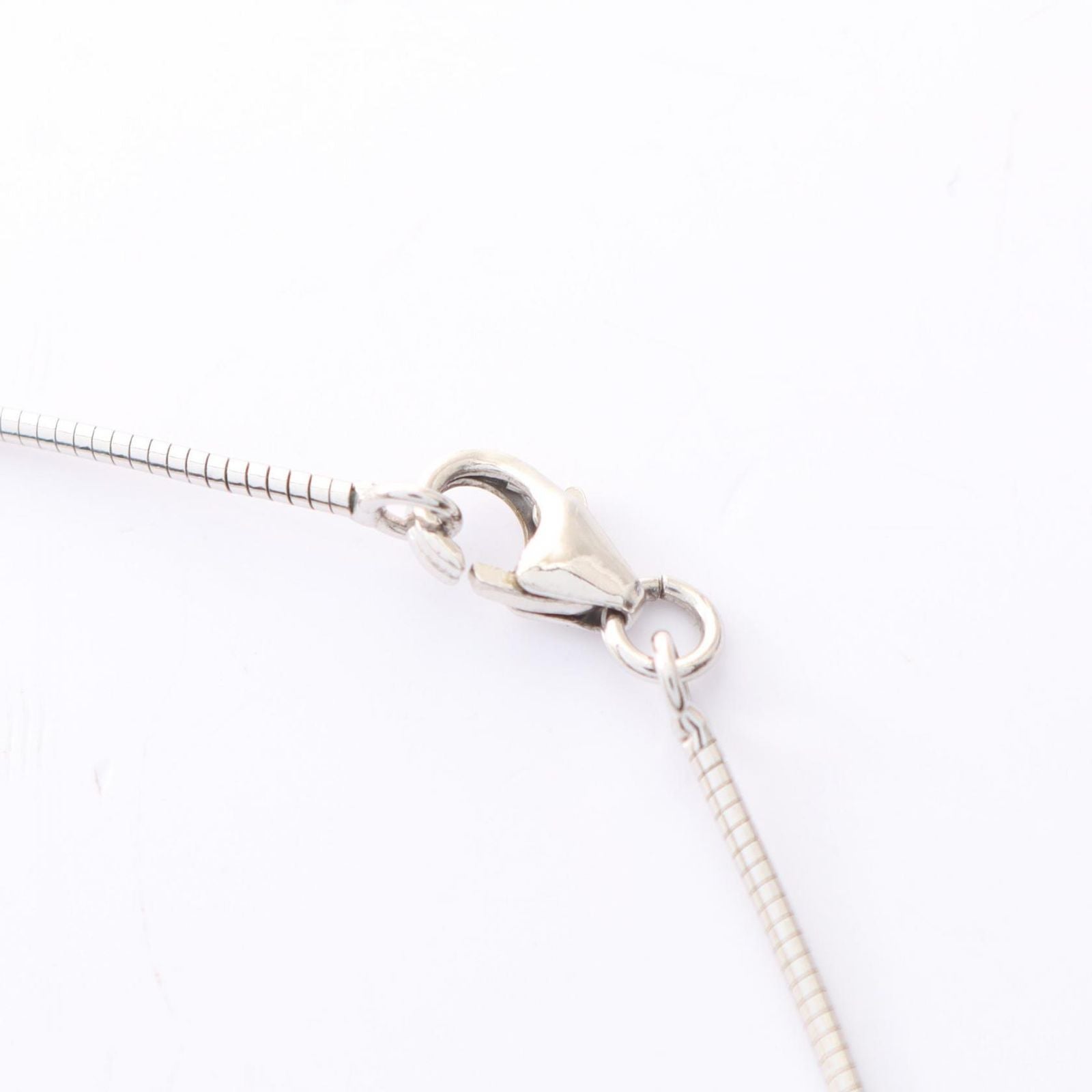Hermes Necklace Cage Ash Cube Stainless Steel — view 3