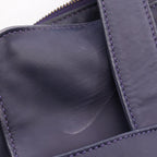 Celine Tote Circle Logo Navy Leather — view 9