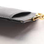 Prada Card Case Vitello Move Black Leather — view 7