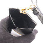 Prada Card Case Vitello Move Black Leather — view 3