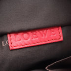 Loewe Handbag Nappa Aire Pink Orange Gold Leather Hand — view 4