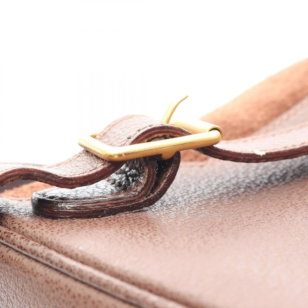 Gucci Backpack Bamboo 003 Brown Suede Leather — view 9