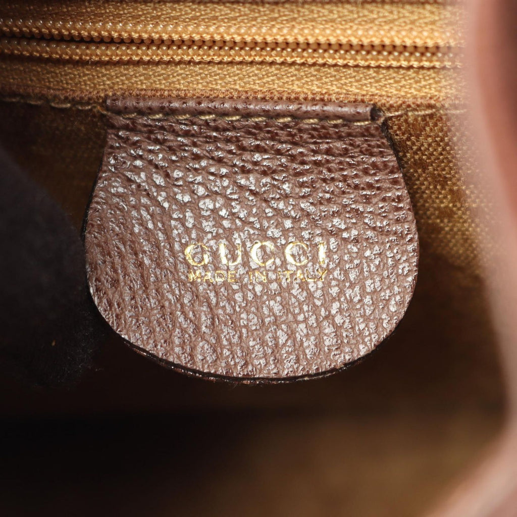 Gucci Backpack Bamboo 003 Brown Suede Leather — view 4