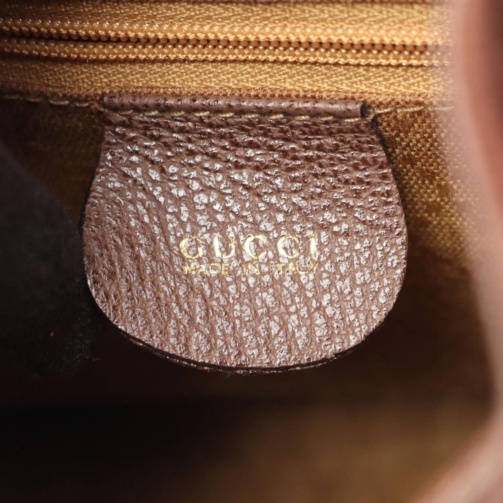 Gucci Backpack Bamboo 003 Brown Suede Leather — view 4