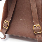 Gucci Backpack Bamboo 003 Brown Suede Leather — view 7