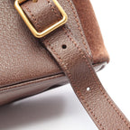 Gucci Backpack Bamboo 003 Brown Suede Leather — view 8