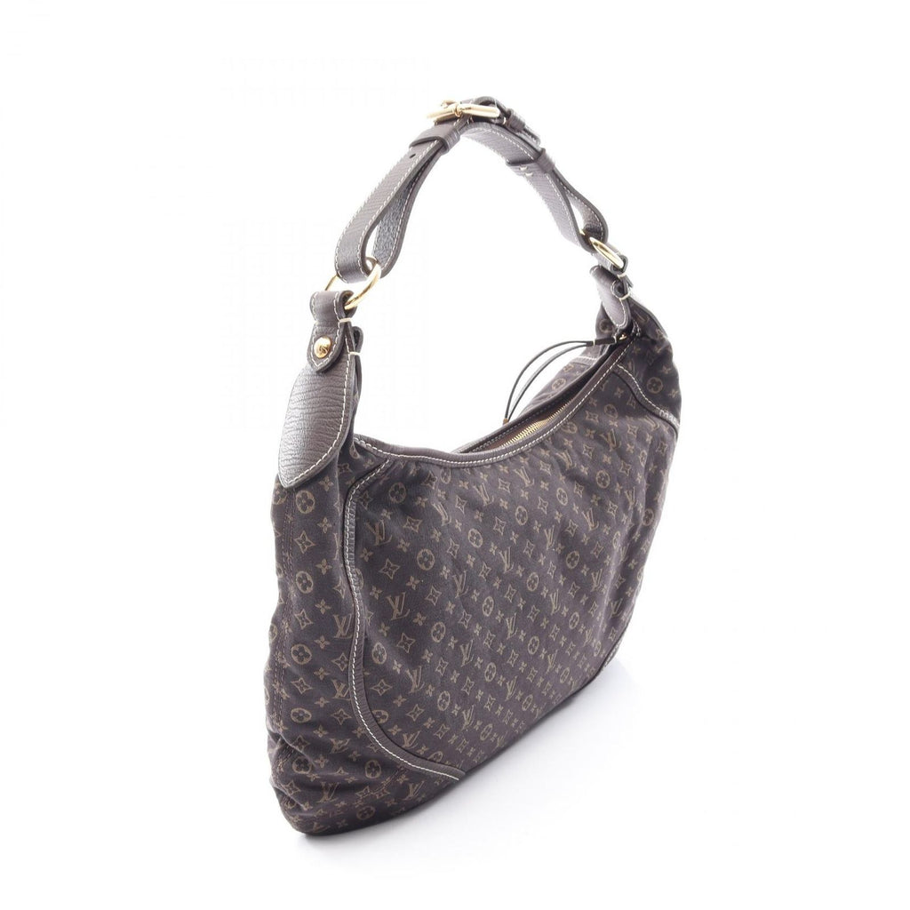 Louis Vuitton Shoulder Bag Manon MM Ebene Canvas Leather — view 2