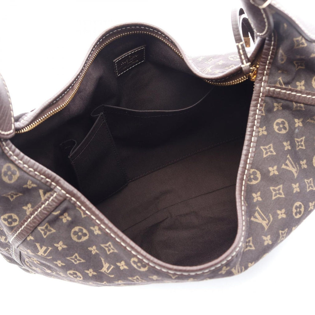 Louis Vuitton Shoulder Bag Manon MM Ebene Canvas Leather — view 3