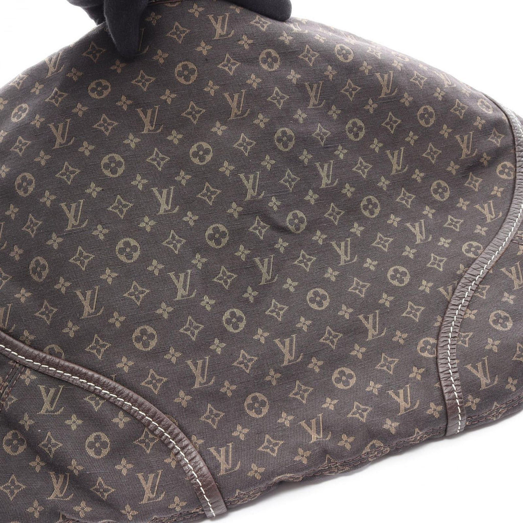 Louis Vuitton Shoulder Bag Manon MM Ebene Canvas Leather — view 8
