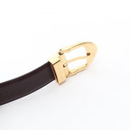 Louis Vuitton Belt Ceinture Classic Taiga Acajou Leather — view 2