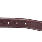Louis Vuitton Belt Ceinture Classic Taiga Acajou Leather — view 8