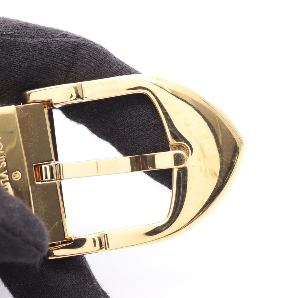Louis Vuitton Belt Ceinture Classic Taiga Acajou Leather — view 6