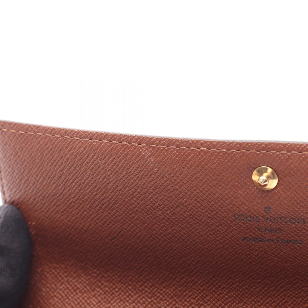 Louis Vuitton Bifold Wallet Pochette Porto Monet Cles Canvas — view 6