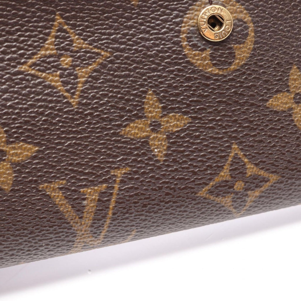 Louis Vuitton Bifold Wallet Pochette Porto Monet Cles Canvas — view 8