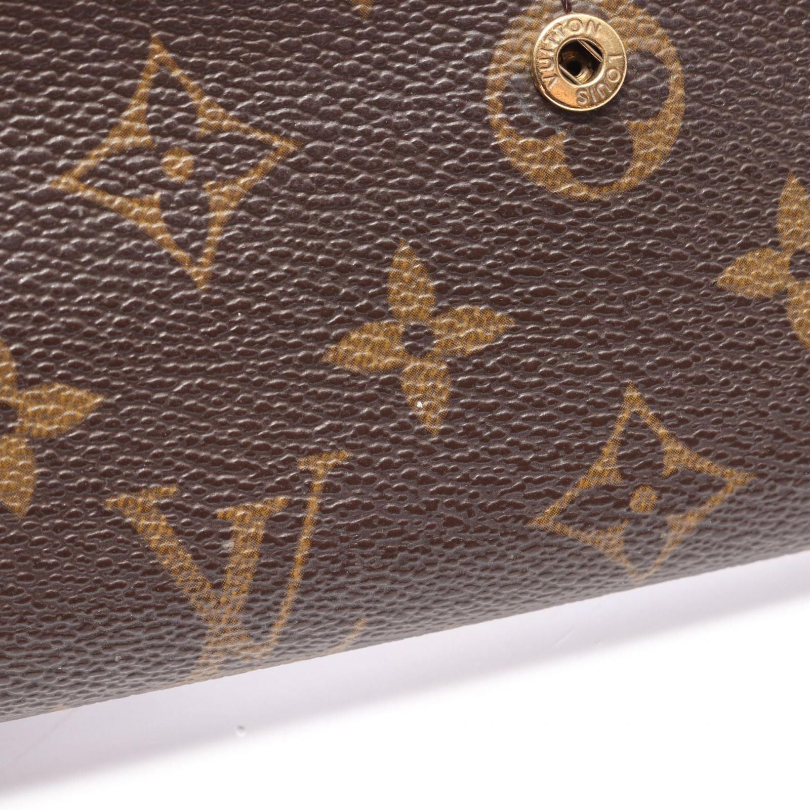 Louis Vuitton Bifold Wallet Pochette Porto Monet Cles Canvas — view 8