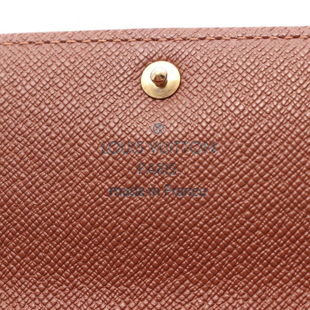Louis Vuitton Bifold Wallet Pochette Porto Monet Cles Canvas — view 4