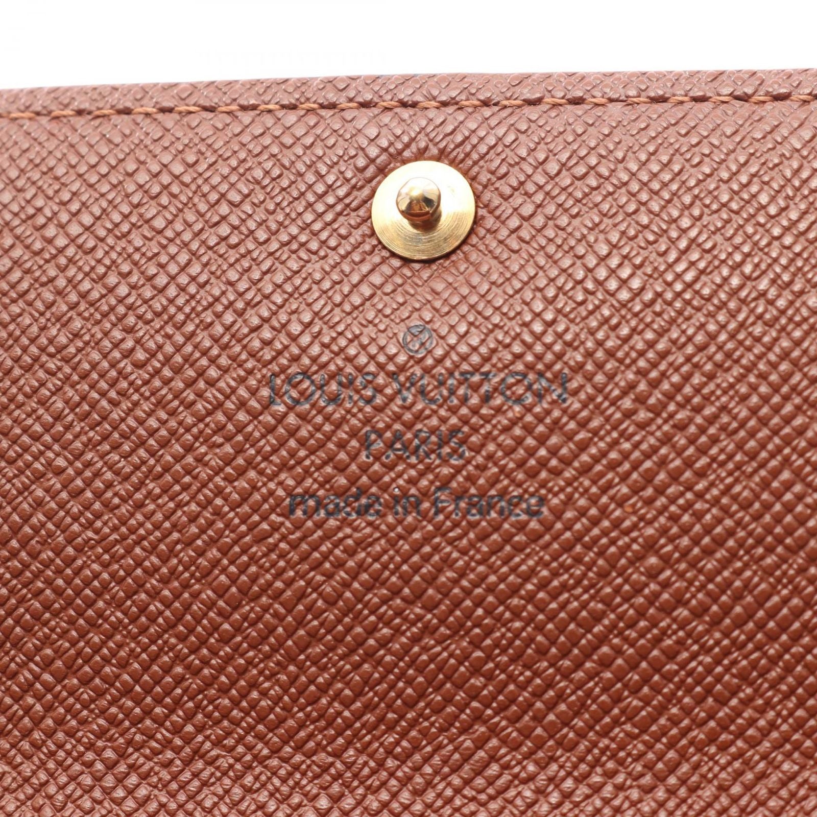 Louis Vuitton Bifold Wallet Pochette Porto Monet Cles Canvas — view 4