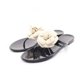 Chanel Sandals Camellia White