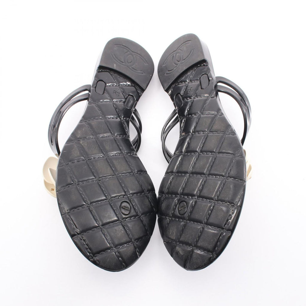 Chanel Sandals Camellia White — view 4