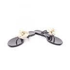 Chanel Sandals Camellia White — view 3
