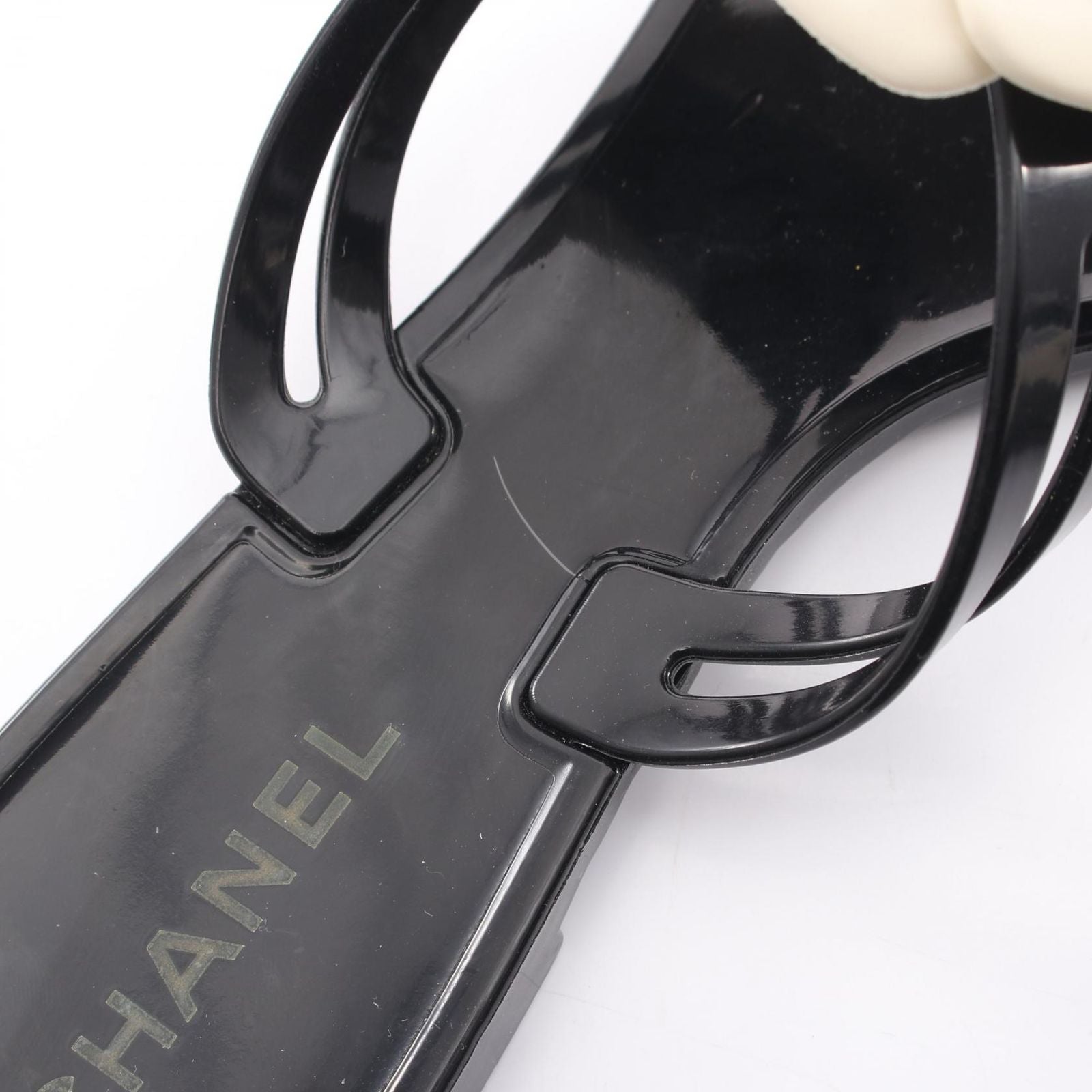 Chanel Sandals Camellia White — view 8