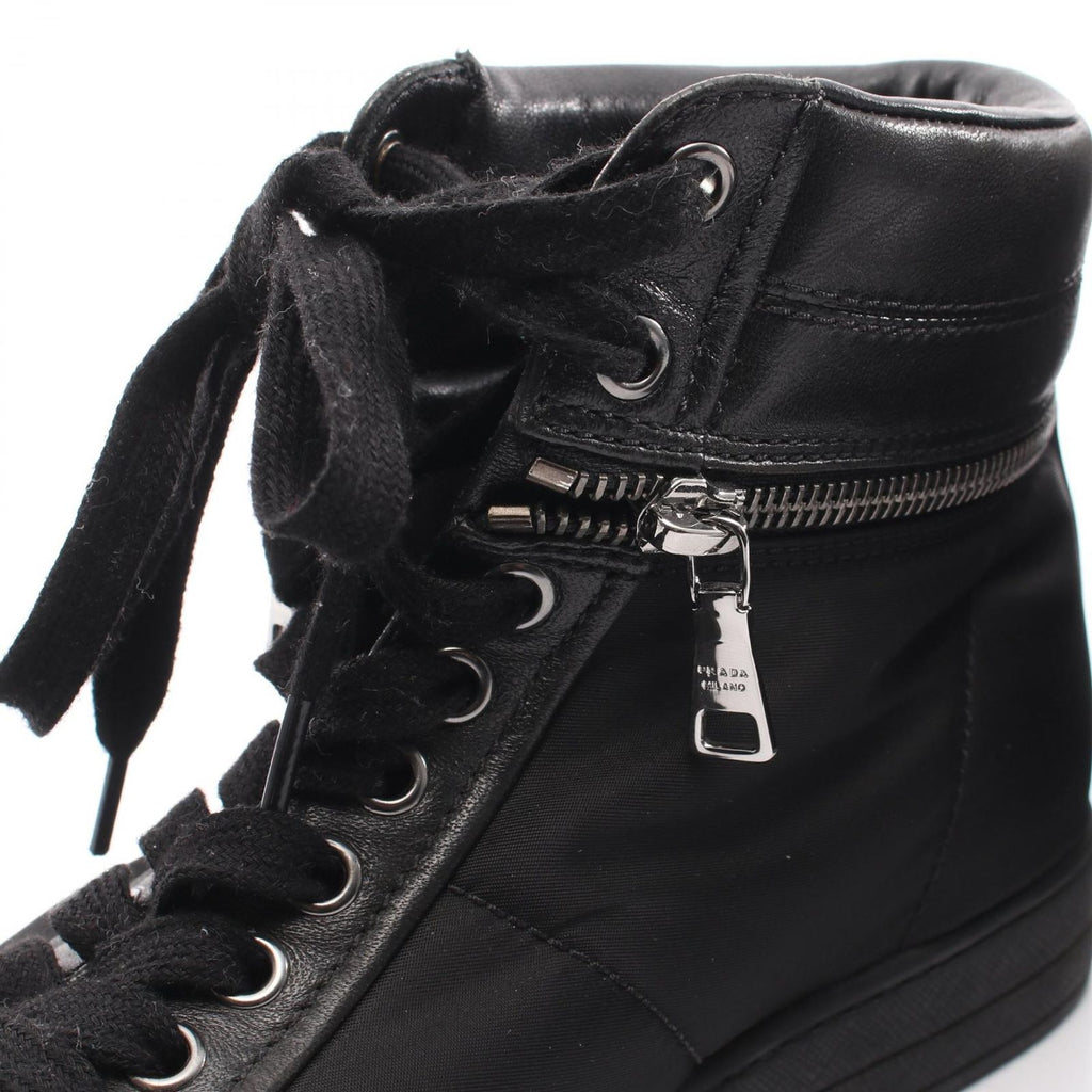 Prada Sneakers Nylon Leather — view 9