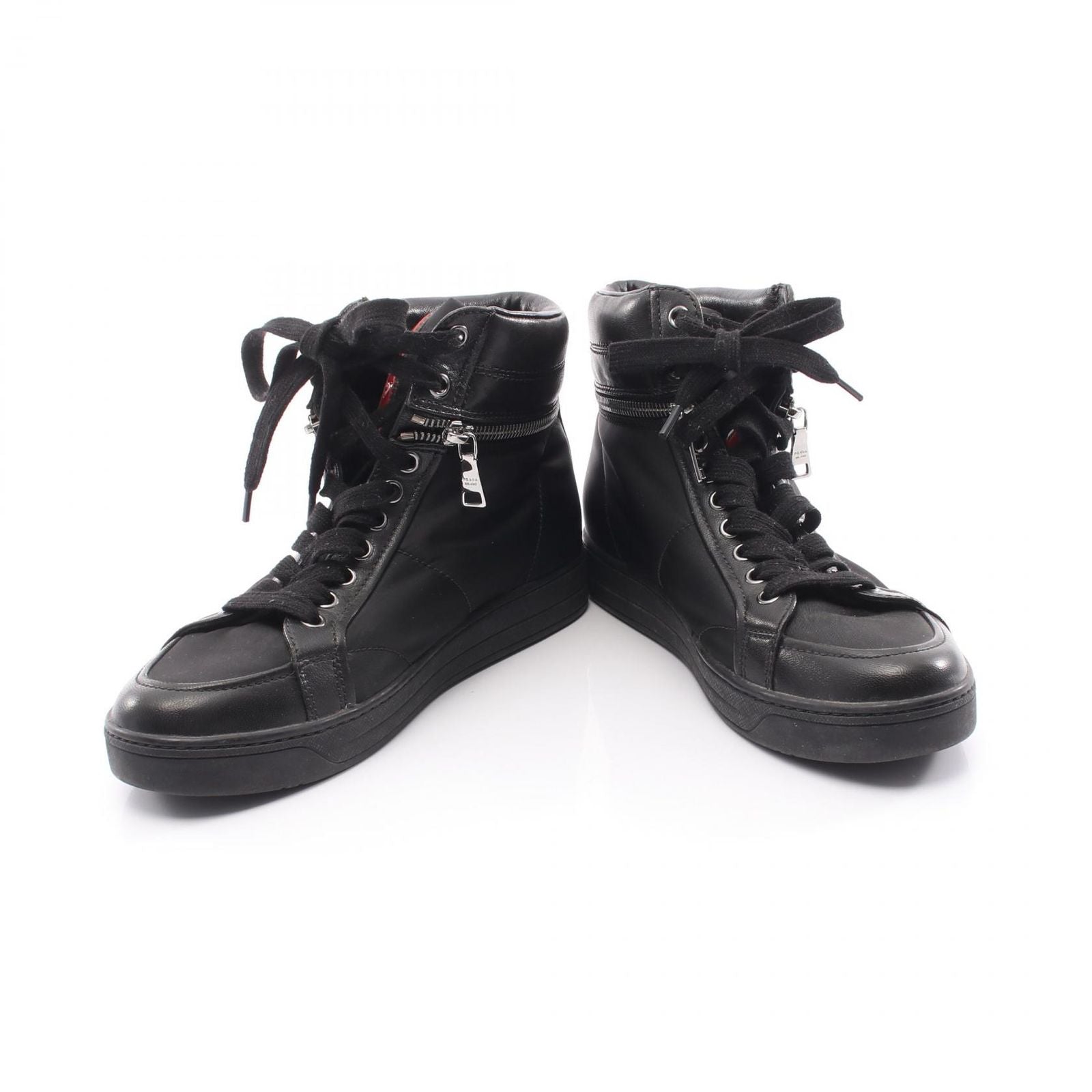 Prada Sneakers Nylon Leather — view 3