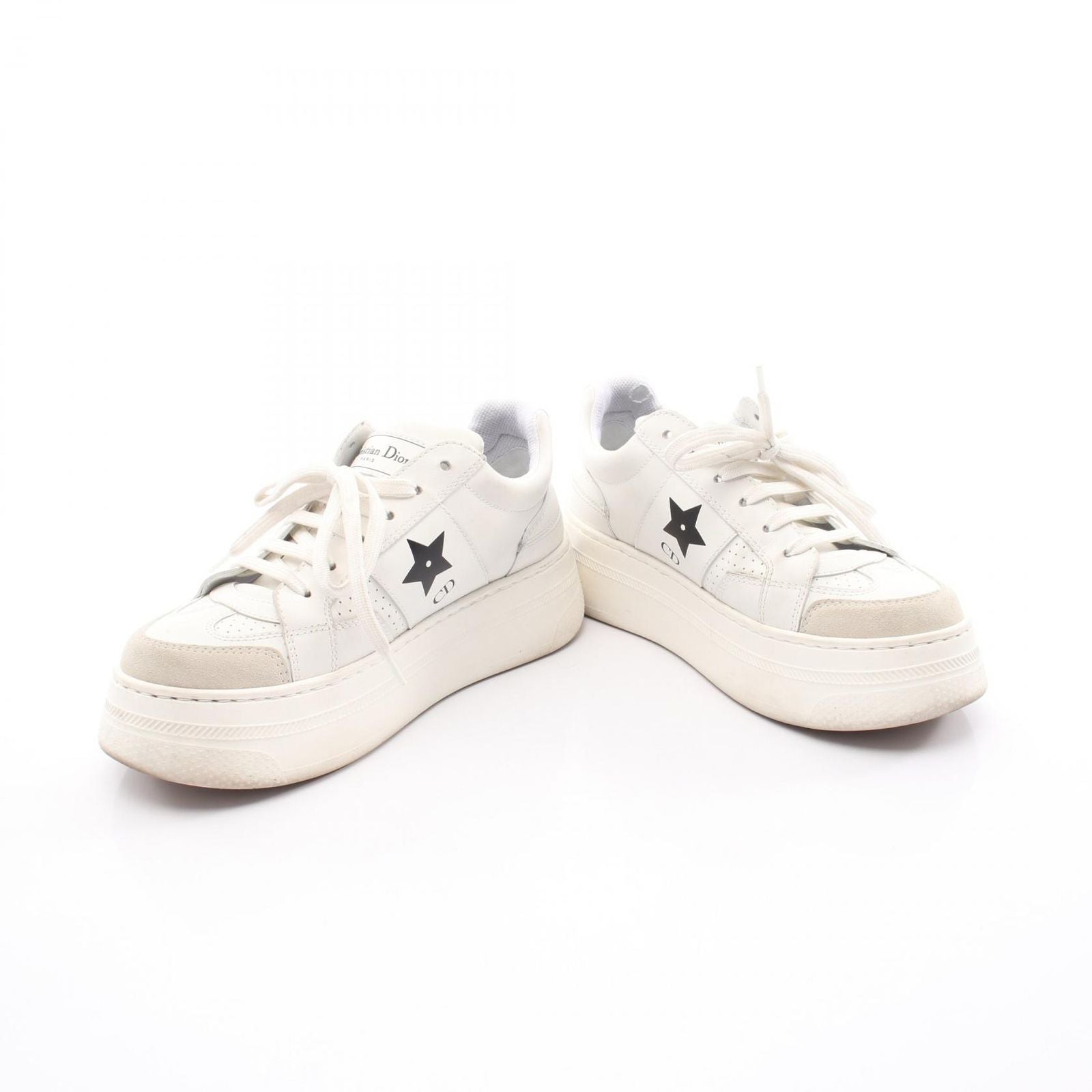 Dior Sneakers Star Platform White Leather — view 3