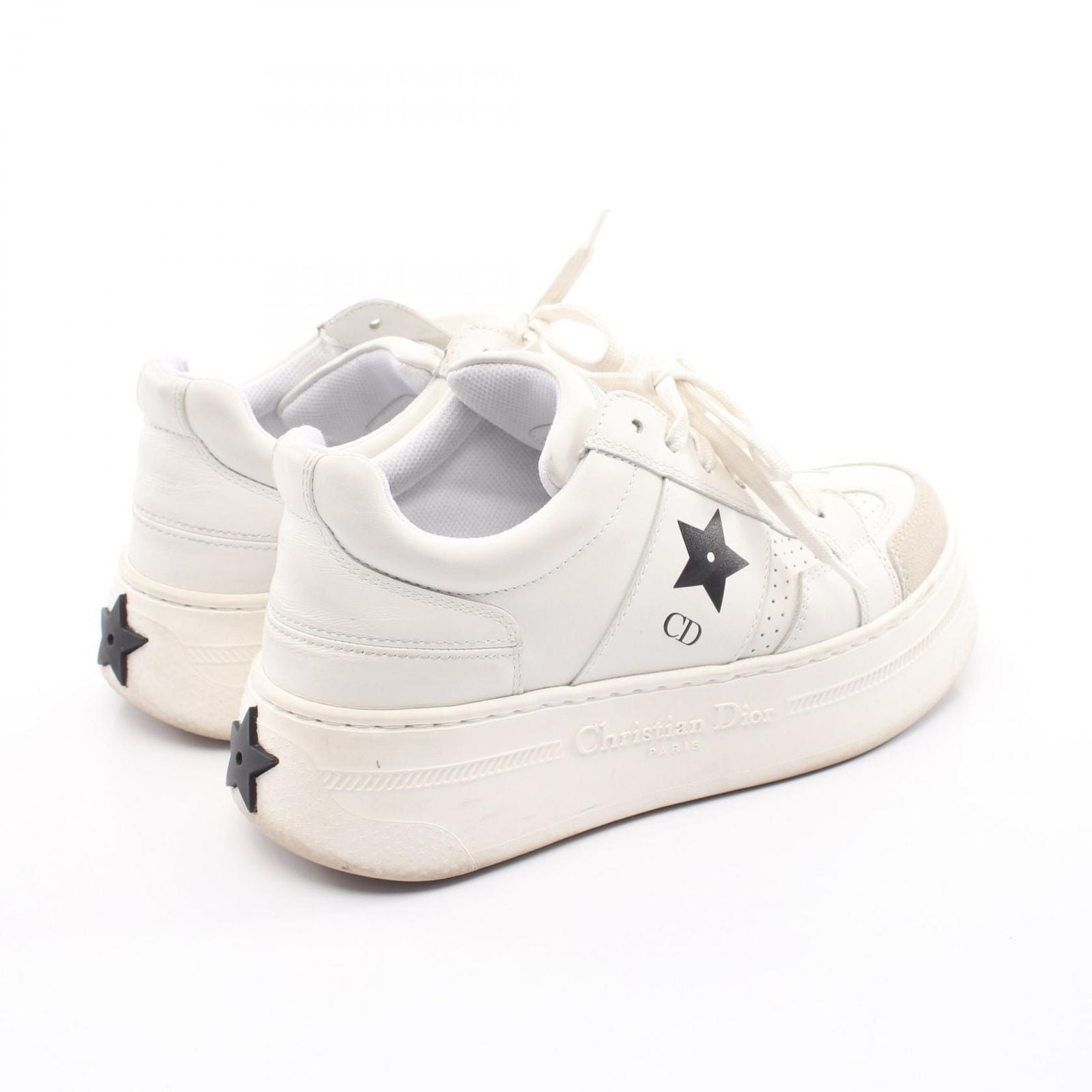 Dior Sneakers Star Platform White Leather — view 2