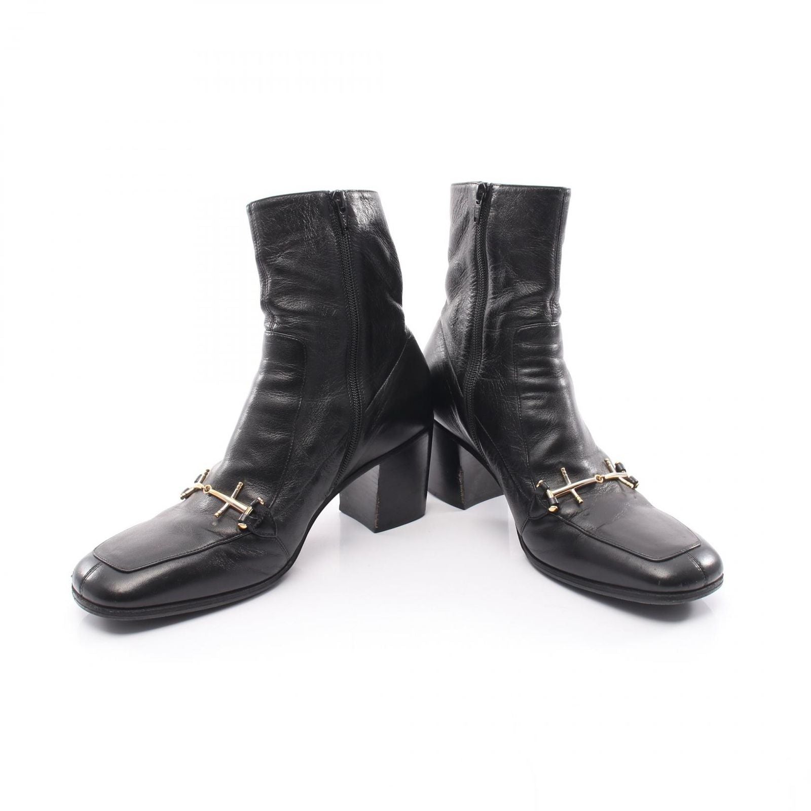 Saint Laurent Paris Boots Elbio Leather — view 3