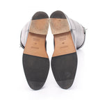 Hermes Boots Jumping Kelly Black Leather Long — view 4