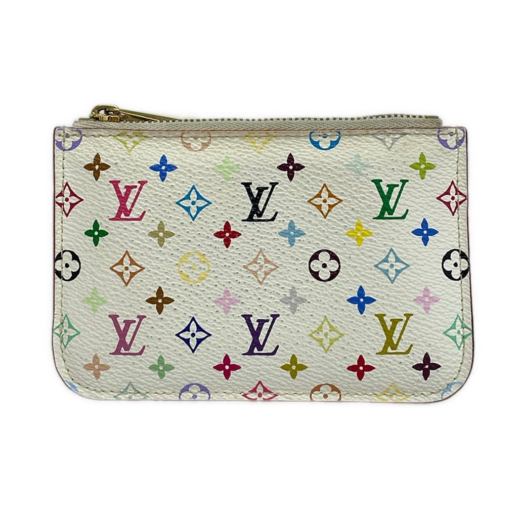Louis Vuitton Coin Case Monogram Multicolor Pochette Cles Rich