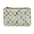Louis Vuitton Coin Case Monogram Multicolor Pochette Cles Rich