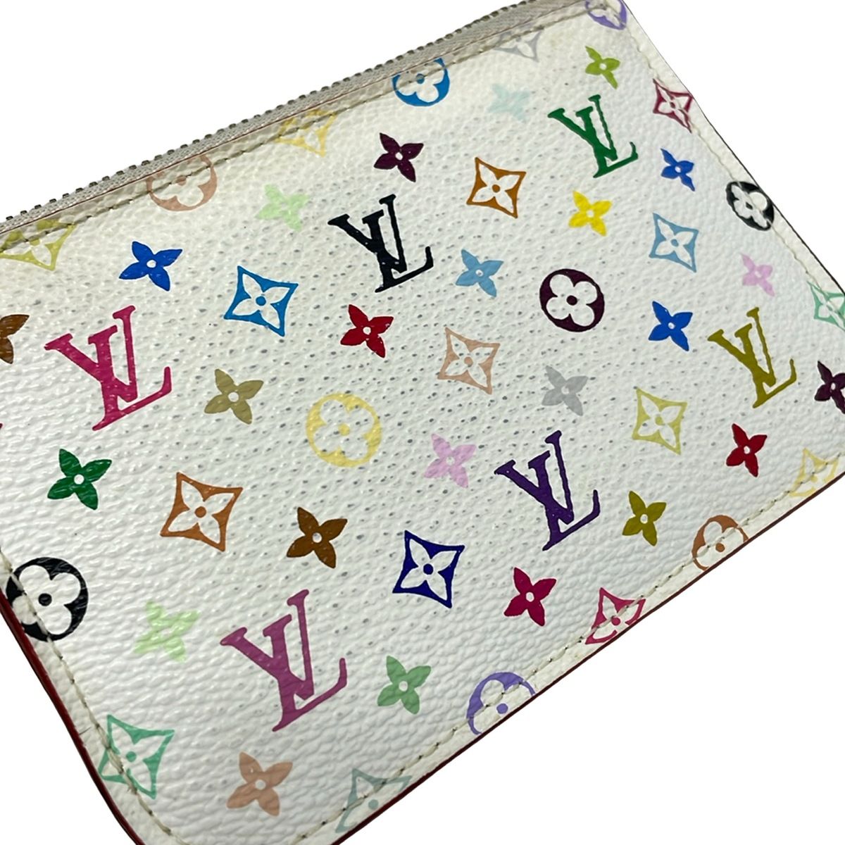 Louis Vuitton Coin Case Monogram Multicolor Pochette Cles Rich — view 5