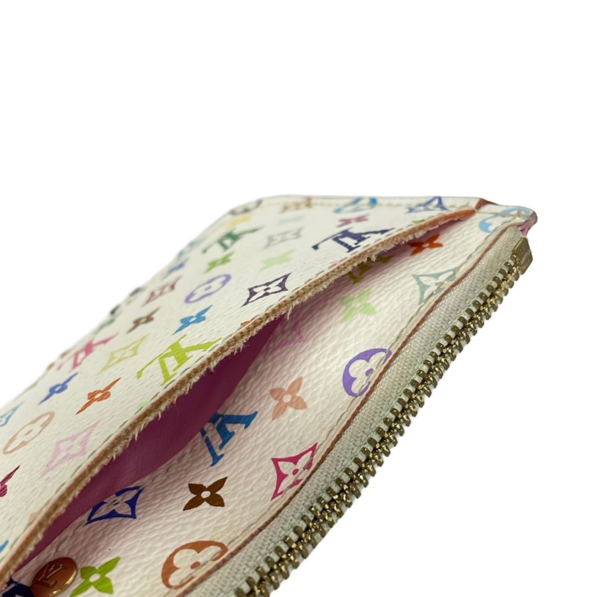 Louis Vuitton Coin Case Monogram Multicolor Pochette Cles Rich — view 8