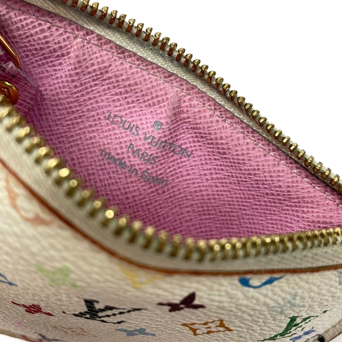 Louis Vuitton Coin Case Monogram Multicolor Pochette Cles Rich — view 4