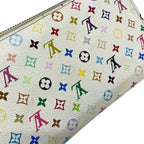 Louis Vuitton Wallet Monogram Multicolor Zippy Rich — view 9