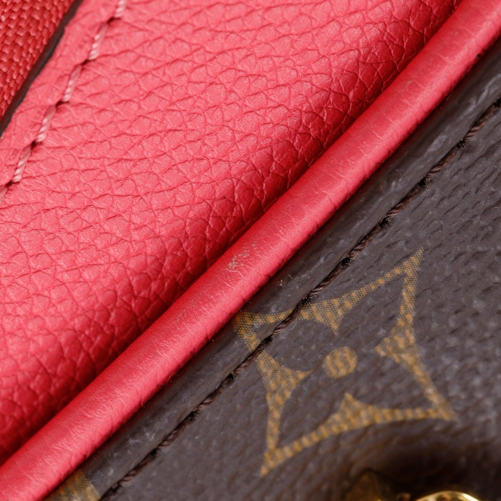 Louis Vuitton Pallas BB 2-Way Shoulder Monogram Canvas Aurore Brown Handbag — view 7