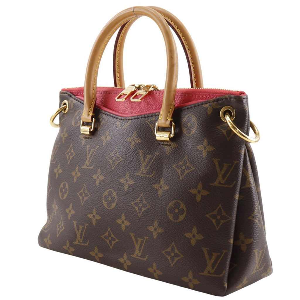 Louis Vuitton Pallas BB 2-Way Shoulder Monogram Canvas Aurore Brown Handbag — view 2