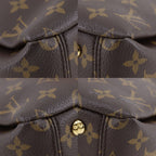 Louis Vuitton Pallas BB 2-Way Shoulder Monogram Canvas Aurore Brown Handbag — view 4