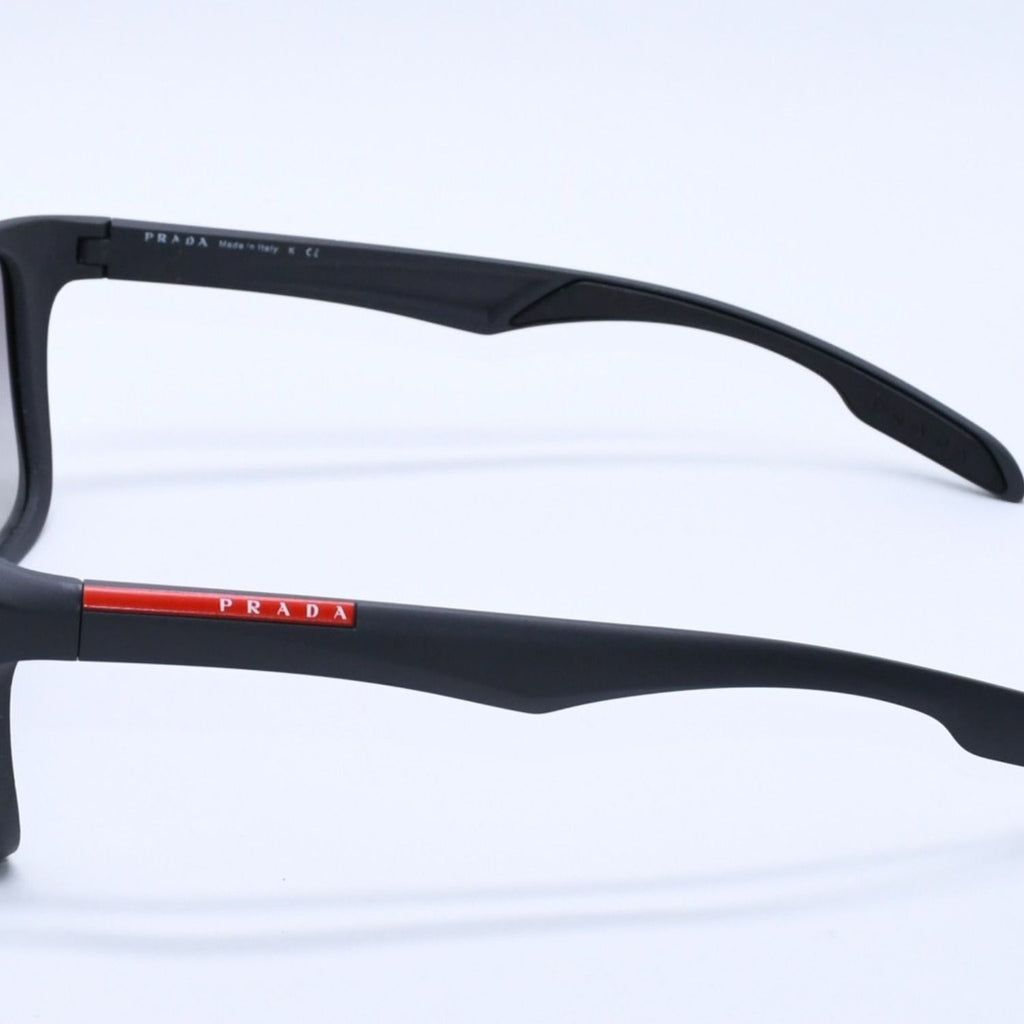 Prada Sport Sunglasses 16 Gray Red Eyewear — view 6