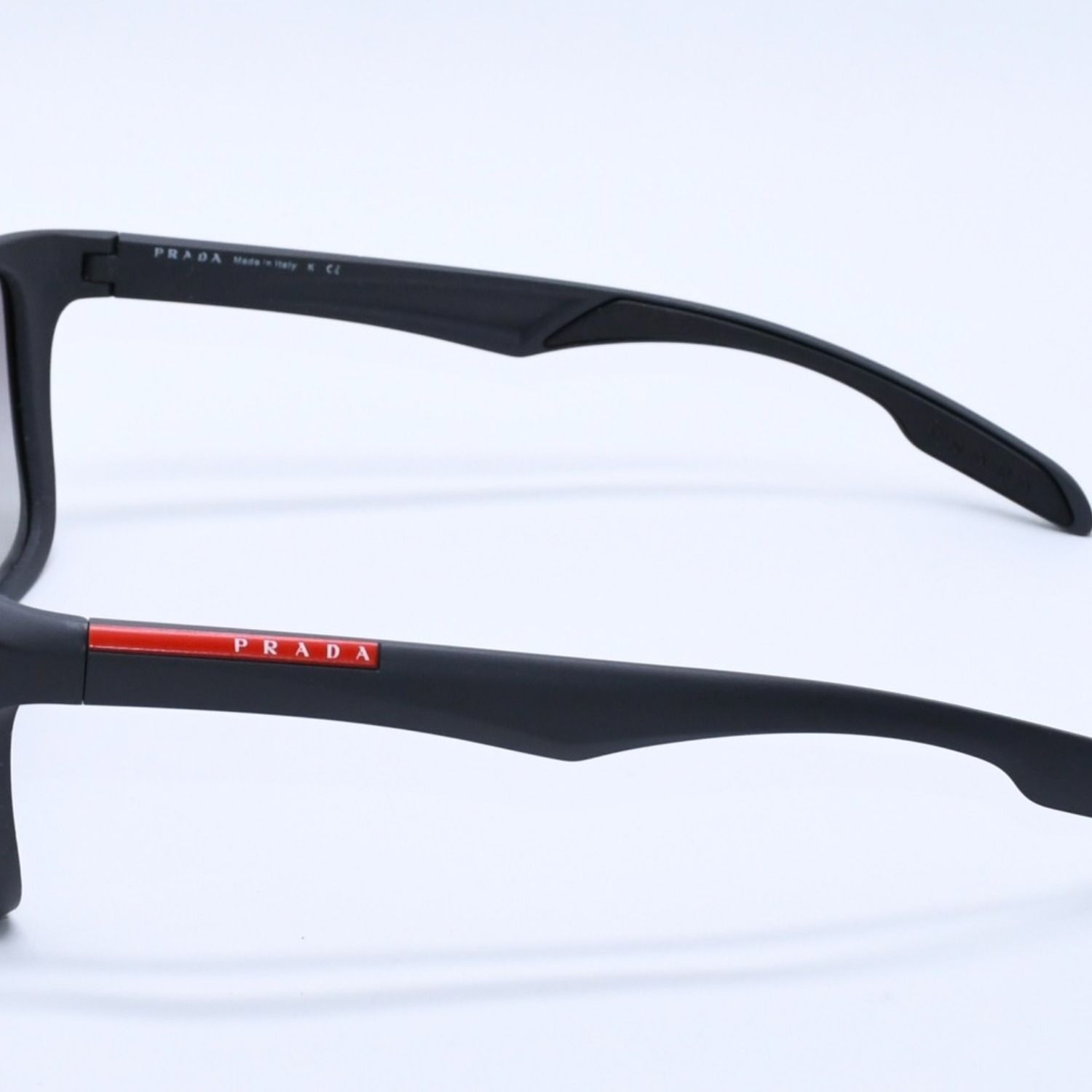 Prada Sport Sunglasses 16 Gray Red Eyewear — view 6