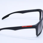 Prada Sport Sunglasses 16 Gray Red Eyewear — view 5