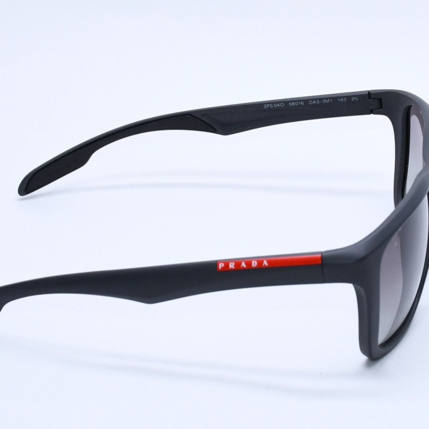 Prada Sport Sunglasses 16 Gray Red Eyewear — view 5