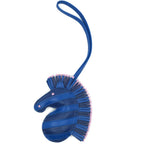 Hermes Gigi Savannah Bag Charm Agno Milo Blue Saffiano France Mauve Sylvestre
